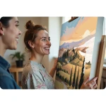 Obraz do malowania po numerach 40x50 cm Massido Pejzaż 