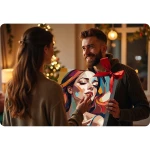 Obraz do malowania po numerach 40x50 cm Massido Portret kobiety 