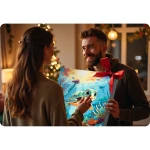 Obraz do malowania po numerach 40x50 cm Massido Żółwik