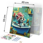 Obraz do malowania po numerach 40x50 cm Massido Szop