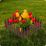 Obrzeże ogrodowe Plonos 240 cm PL-963 brązowe