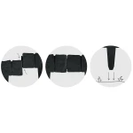 Obrzeże ogrodowe Plonos 250 cm PL-962 antracytowe