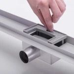 Odpływ liniowy 90 cm 2w1 TILE Berdsen 