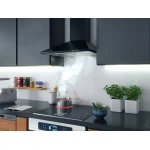 Okap kuchenny kominowy 60 cm Berdsen BT-214 czarny