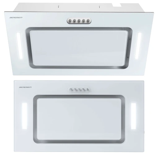 Okap kuchenny podszafkowy 52cm biały BE-52A