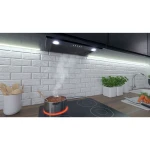 Okap kuchenny podszafkowy 60 cm czarny BE-50