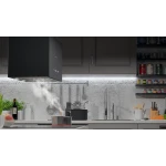 Okap kuchenny wyspowy 40 cm Berdsen 40E + 2 filtry 