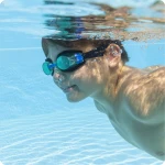 Okularki do pływania dla dzieci niebieskie Bestway 21005