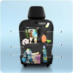 Organizer samochodowy na siedzenie ze stolikiem Humberg HM-993