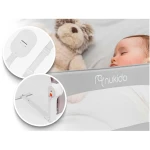 Barierka ochronna do łóżka 150 x 42 x 35 cm Nukido szara