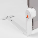 Barierka ochronna do łóżka 150 x 66 x 35 cm Nukido szara