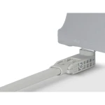 Barierka ochronna do łóżka 150 x 44 x 41 cm Nukido szara