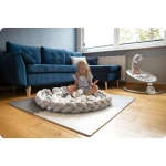 Otulacz do łóżeczka Ricokids 3m - fioletowo-szary 