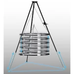 Ruszt na ognisko trójnóg 80 cm Berdsen BD-884