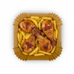 Papier do pieczenia wkładki do frytkownicy 20 cm Berdsen - 100 szt