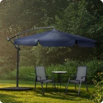 Parasol ogrodowy składany 6 segmentowy 350 cm z pokrowcem Plonos PL-880
