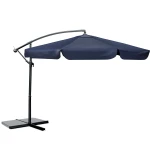  Parasol ogrodowy składany 8 segmentowy 350 cm z pokrowcem Plonos PL-881