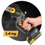 Piła łańcuchowa akumulatorowa pilarka gałęziówka 8" 6" bezszczotkowa Humberg HM-421