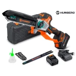 Piła łańcuchowa akumulatorowa 4.0Ah gałęziówka 10" 8" pilarka Humberg HM-437