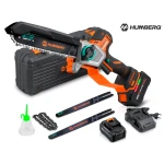 Piła łańcuchowa akumulatorowa 4.0Ah gałęziówka 10" 8" pilarka Humberg HM-437