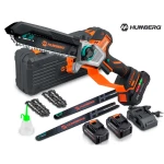 Piła łańcuchowa akumulatorowa 2x2,0 Ah PRO gałęziówka 10" 8" pilarka Humberg HM-437