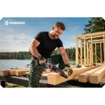 Piła łańcuchowa akumulatorowa 2x2,0 Ah PRO gałęziówka 10" 8" pilarka Humberg HM-437