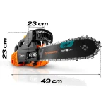 Piła spalinowa łańcuchowa pilarka do drewna 10" Humberg HM-663