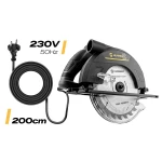 Pilarka tarczowa do drewna 1200 W Humberg HM-420 piła z prowadnicą odsysanie pyłu