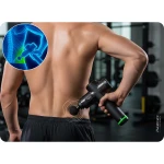 Pistolet do masażu ciała masażer 9 nakładek NS-503 Neo-sport czarny