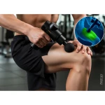 Pistolet do masażu ciała masażer 6 nakładek NS-504 Neo-sport czarny