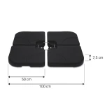 Podstawa do parasola ogrodowego Plonos 