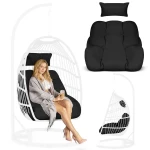 Poduszka do fotela wiszącego Luisiana Sofotel czarna