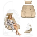 Poduszka do fotela wiszącego Luisiana Sofotel beżowa