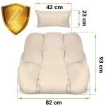 Poduszka do fotela wiszącego Luisiana Sofotel beżowa