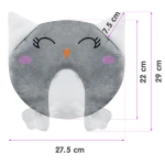 Poduszka do leżaczka Ricokids szara