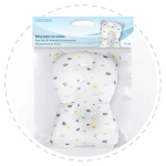 Poduszka do wanienki dla niemowląt Ricokids biało-niebieska