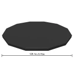 Pokrywa do basenu stelażowego 366 cm Bestway 58037