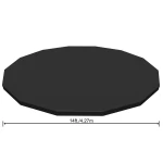 Pokrywa do basenu stelażowego 427 cm Bestway 58248