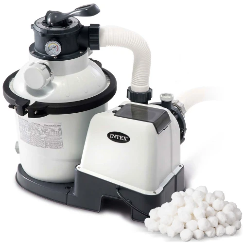 Pompa filtrująca piaskowa + kulki filtracyjne 5700 l/h INTEX 26644
