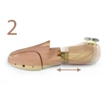 Prawidła do butów, cedrowe, para r. 44-45 Massido