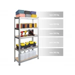 Regał metalowy magazynowy 180 x 90 x 40 Humberg 4846