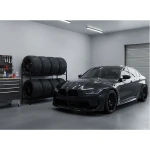 Regał stojak na opony koła metalowy półka na 8 opon Humberg HM-386