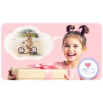 Rowerek biegowy dla dzieci Ricokids Fun Adventure