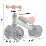 Rowerek biegowy trójkołowy dla dzieci Ricokids