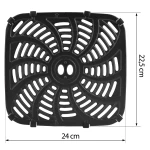 Ruszt tacka do frytkownicy beztłuszczowej Air Fryer 22,5x24 Berdsen BD-655