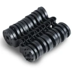 Siatka cieniująca 1,2x25m 140g/m2 + 50 zacisków szara