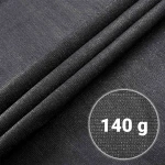 Siatka cieniująca 1,5x50m 140g/m2 + 50 zacisków szara