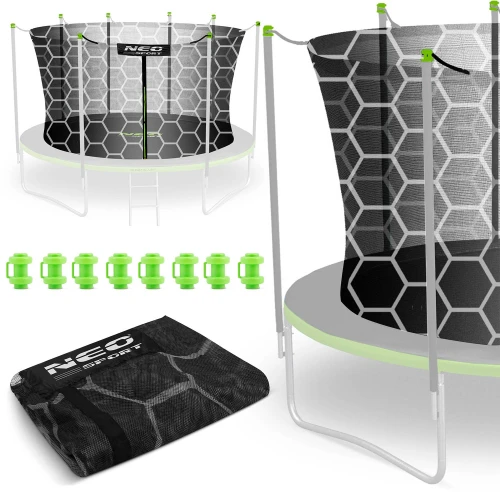 Siatka do trampoliny wewnętrzna 465 cm 15 ft Neo-Sport