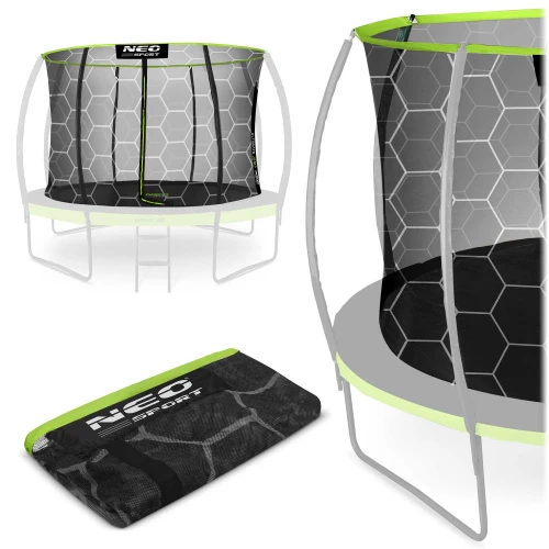 Siatka wewnętrzna do trampolin Neo-sport 252cm 8ft 6sł