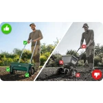 Siewnik do trawy nasion rozsiewacz nawozu ręczny 12l Plonos PL-980